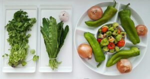 Ingredientes para hacer sofrito Ingredientes para hacer sofrito